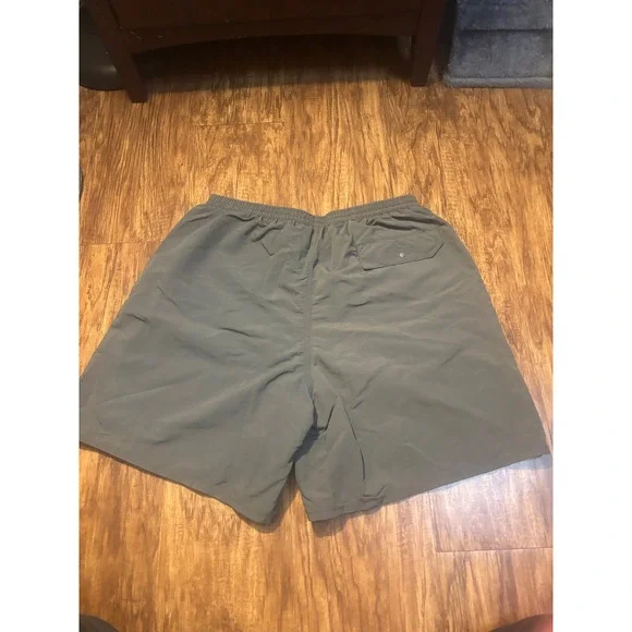 Patagonia Men's 6" Grey Hybrid Board Shorts Size L Elastic Waist Pockets Lined - Picture 5 of 6